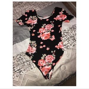 Floral bodysuit